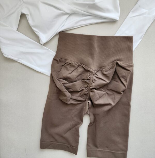 Biker largo scrunch mocca - Imagen 4