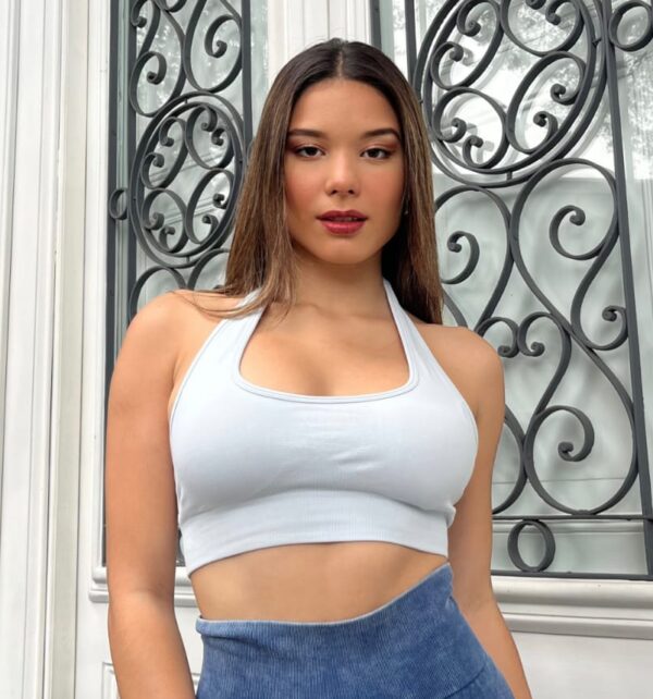 Pow bra ice blue