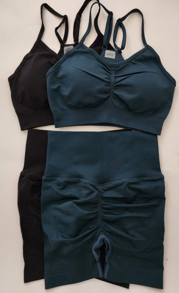 Set scrunch negro biker