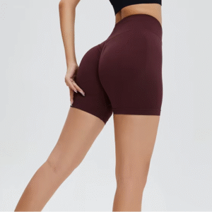 Short Scrunch red wine