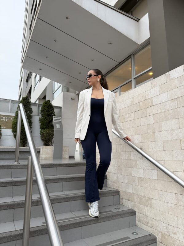 Flare&fit jumpsuit azul - Imagen 5